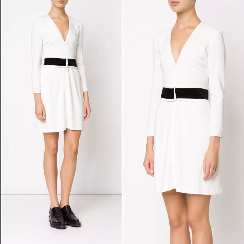 NWT A.L.C. Carter Mini White Dress Size 4